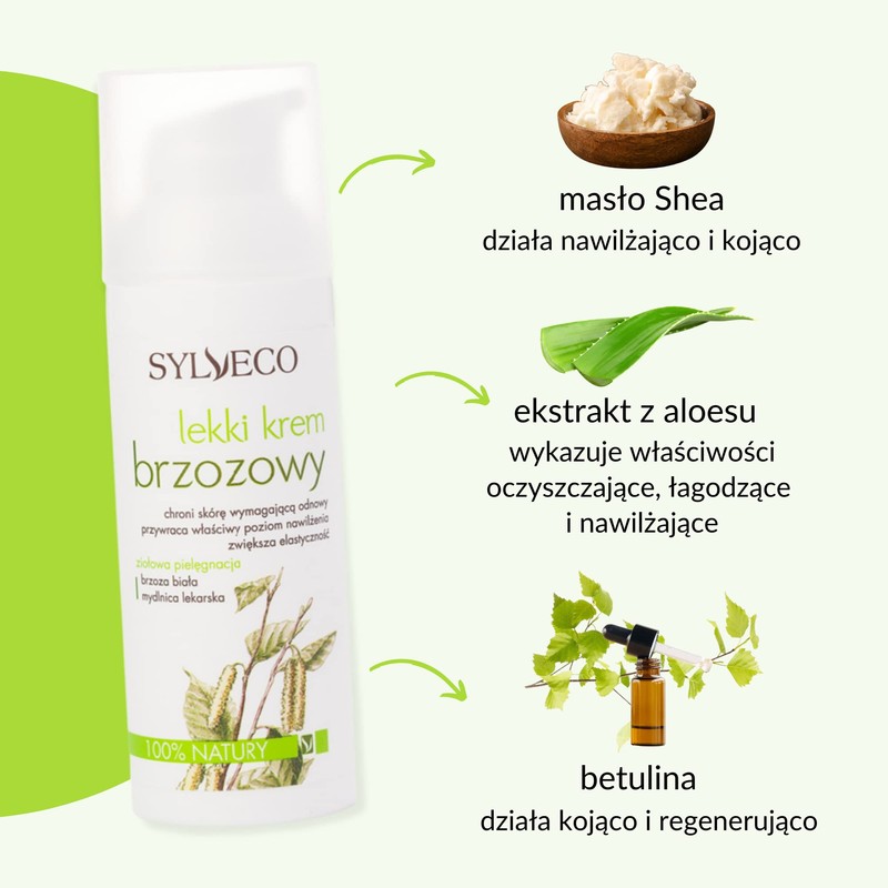 SYLVECO Gentle Hypoallergenic Birch Cream 50 ml NA