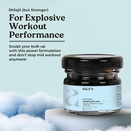 Mars Pure Himalayan Shilajit Gold Resin | Healthcare | Dietary Supplement | Fitness