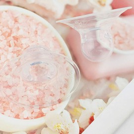 HEALLILY 2 x Nipple Sucker Nipple Puller Nipple Corrector Nipple Cup Sucker Everters Extractor for Flat and Inverted Nipple Treatment Magnification