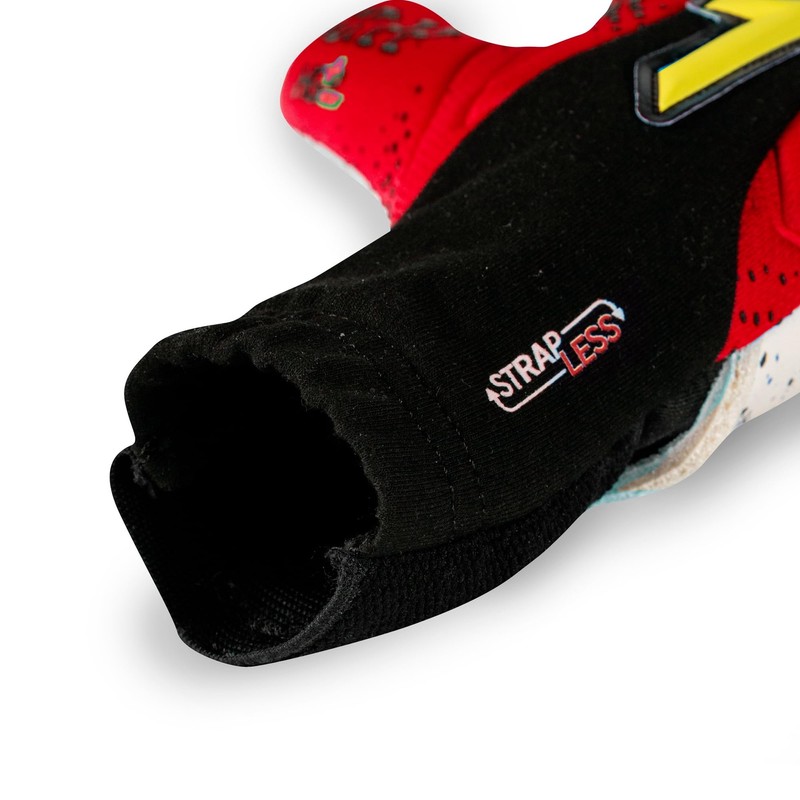 Rinat Guantes de Portero Kronos 10:22 Turf con Varilla (Rojo,