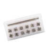 12Pcs Stamping Punch Tool Tang Dynasty Flower Design DIY Vegetable