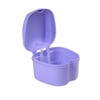 Genco Dental Denture Case, Denture Box with Strainer, Night Cleaner