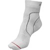 1000 Mile Tactel Mens White Foot Ankle Support Compression Tactel