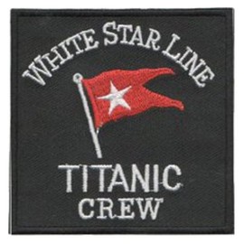 Titanic Crew (White Star Line) Patch 7.5CM X 7.5CM (3" X 3")