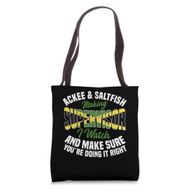 Ackee & Saltfish Jamaican Cuisine Traditional Jamaica Food Tote Bag