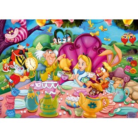 Ravensburger Alice in Wonderland Jigsaw Puzzle - 1000 Pieces | Engaging Artwork Ideal for Ages 12+ | FSC-Certified