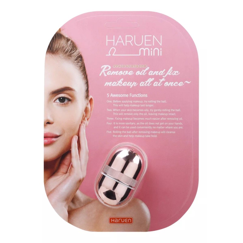 Hauren Rodillo Facial Piedra Volcánica Absorbente De Grasa