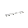 Luggage Rack License Plate Holder Silver for Simson S50 S51