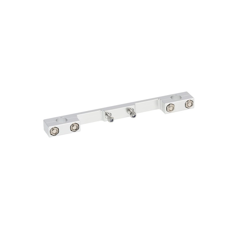 Luggage Rack License Plate Holder Silver for Simson S50 S51
