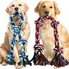 Speedy Panther 2 Pack Heavy Duty Braided Cotton Dog Rope