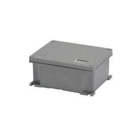 GEWISS GW76262 JUNCTION BOX IN DIE-CAST ALUMINIUM GREY 128X103X57 mm - IP66