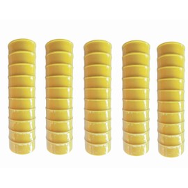 FibroPro 50-Pack Gas and Drinking Water Teflon/PTFE Tape, 1/2"x520" Yellow