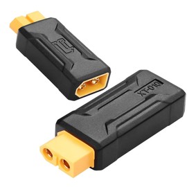 Antianxia 2Pcs New Upgraded XT60 Connector XT60 Male to XT60 Female Connector Wireless Adapter for RC LiPo FPV NiHM Battery ESC etc. XT60 Port Conversion