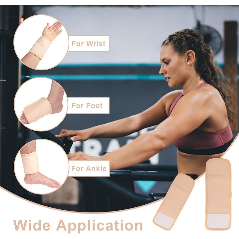 TAVVKE 2 Pcs Castor Oil Foot Pack Kit Castor Oil