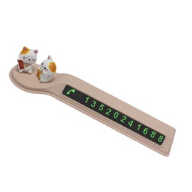 Car Temporary Parking Card Plate,Car Temporary Parking Card Plate | Auto Accessories, Moving Automobile Stop Parking Number Sign Decorations