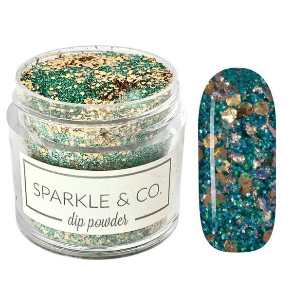 Sparkle & Co. Dip Powders – dp.129 Jasmine’s Glass Slippers