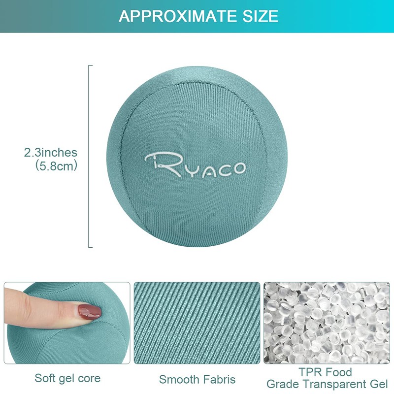 RYACO Hand Therapy Exercise Stress Ball Bundle - Set of