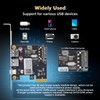 Binardat PCIE to USB 3.0 Expansion Card, 2 USB Type-A