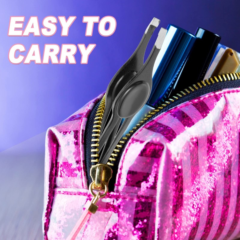 SAFIGLE 5Pcs Eyebrow Clips Durable Trimming Tools Ergonomic Design for