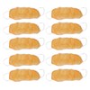 10pcs Disposable Bras Nonwoven General Size Disposable Brassieres for Foot
