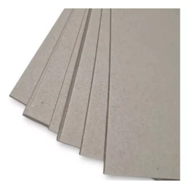 Escanver Paquete Set 300x Carton Gris Agua 2mm Tamaño 22x16.5cm