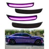 PWOBVZ Pink Purple LED Side Marker Lights for Dodge Charger
