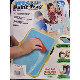 tekno Miracle Gravity Defying Paint Tray Wont Spill at Any Angle Handheld