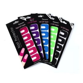 Nail Protector Protector Sticker De Uñas Forma De U Antiderrames 2 Paquetes