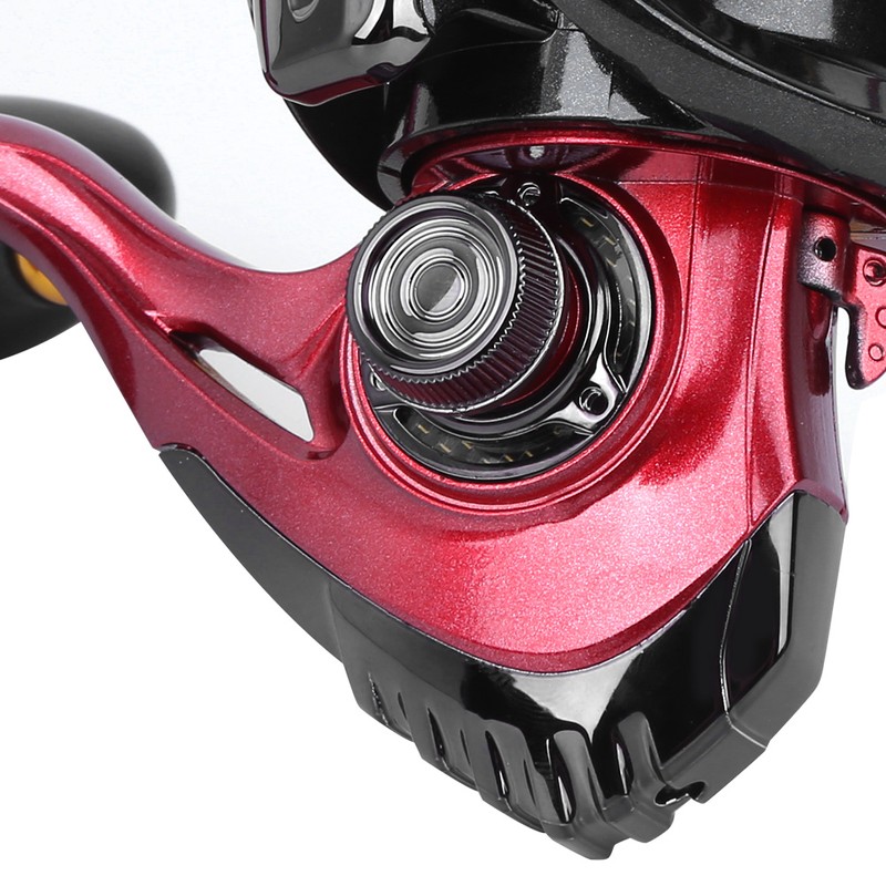 Skieted Spool Spinning Reel Metal Handle Long Shot Rock Fishing