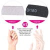 URAQT 15PCS Nail Files, Professional Nail File Double Sided Set,