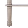 Safavieh Home Collection Tinsley Greige Rectangular Bottom Shelf Console Table
