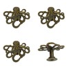 LLDYNW 4 pcs Octopus Drawer Knobs Creative Shape Drawer Knobs