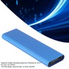 M.2 SSD Enclosure Adapter Tool Free Aluminum Alloy Shell High