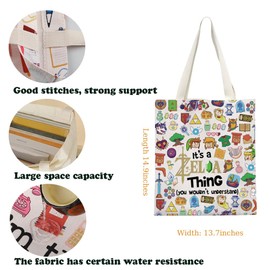 Game Inspired Tote Bag Video Gaming - Mater Sword - Rupee - Hyrule Korok - Majoras Mask Gift Game Player Gift (ZGameTS-CA)