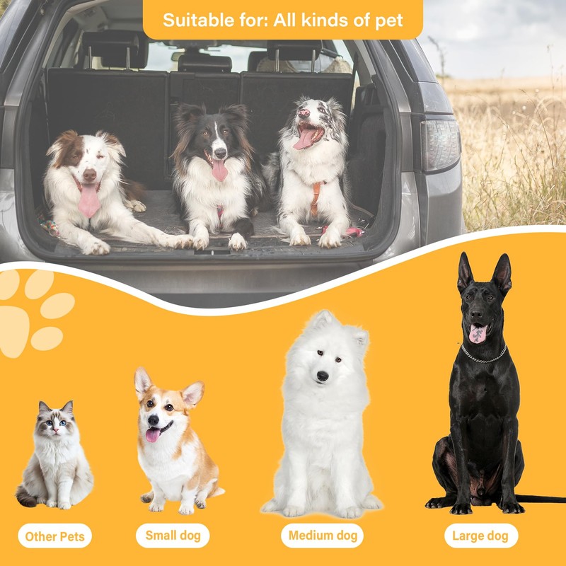 Dog Seat Belt Retractable Dog Car Harness 1 Pack Adjustable