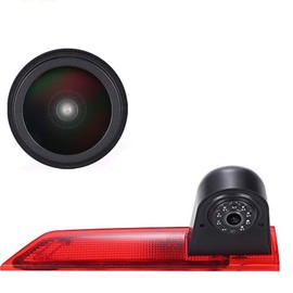 1280x720pixel 1000TV Lines Rear View Camera Integrated in 3rd Brake Light Third Brake Light Camera for Ford Transit Custom 2012-2016 Transporter Business MPV SUV Bus