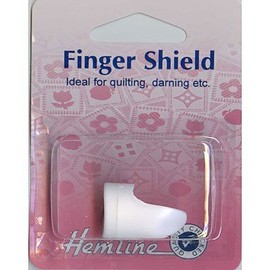 Hemline H221 | Plastic Finger Shield | For Hand Sewing