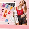 26 Pcs A-Z Embroidered Applique Patches Alphabet Cloth Patch for