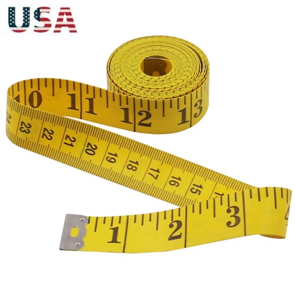 Unbranded 120'' (3Meters) Tailor Seamstress Cloth Body Soft Ruler Tape