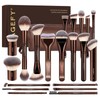 MAGEFY Makeup Brushes 26-in-20 Professional Makeup Brush Set Double-End Make