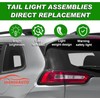 Sagnod Auto Tail Light compatible with 2014-2018 Jeep Cherokee Left