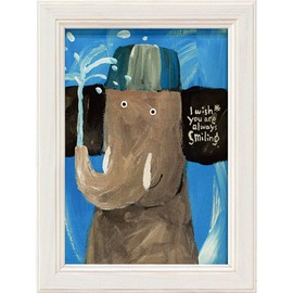 yu-pawa- 武内-Human Art Frame "Elephant (UM" D5740 – 00721 D5740 – 00721