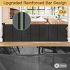 Reinforced 120 Inch Retractable Baby Gates Extra Wide Baby Gate
