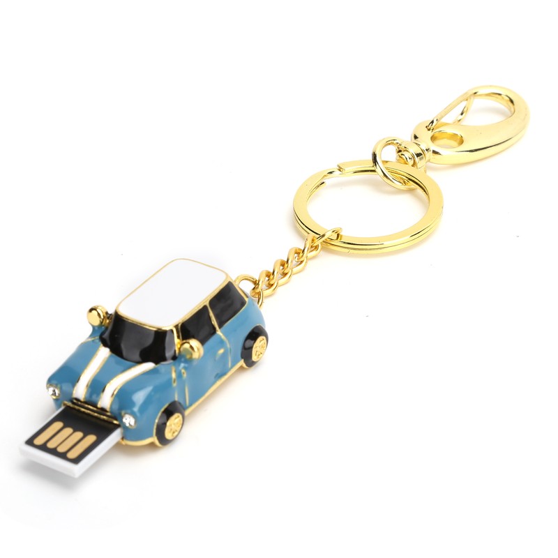 U Disk Exquisite Cartoon Car HighSpeed Reading Writing USB 2.0