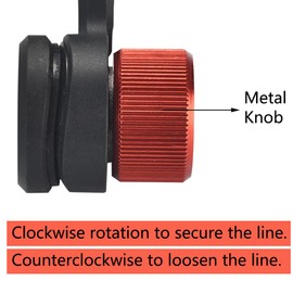 Knot Assist, Portable Tying FG Knot Fishing Tool Foldable GT Knotter for Braid to Monofilament Leader Connection