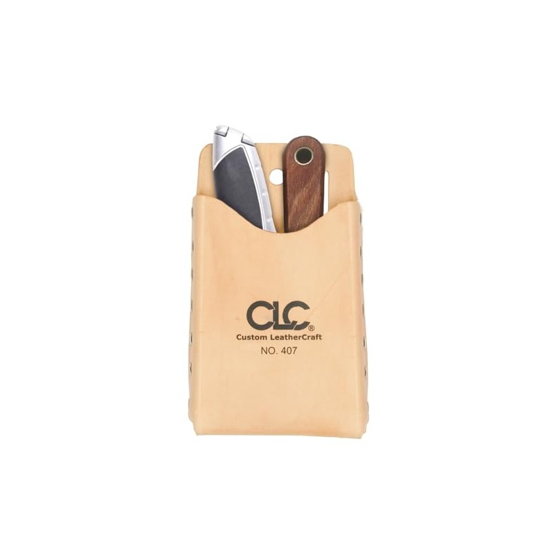 CLC Custom Leathercraft 407 All Purpose Pouch, 4-1/2-In x 7-1/2-In