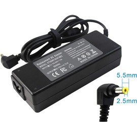 Laptop Ac Adapter Charger for Toshiba Satellite L455-S5975, L455-S5980; L455-S5989, L455-S5981, L455D-S5976; L500D-ST2531, L500D-ST2532, L500D-ST5501