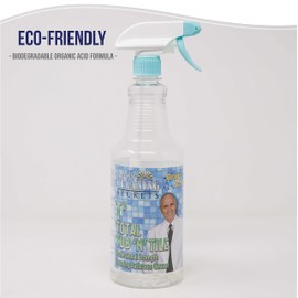 Don Aslett Tub n' Tile Foaming Bathroom Cleaner Set - 32 Oz Concentrated Formula | Cleaning Supplies for Shower Doors, Tile, Tub, and Sink