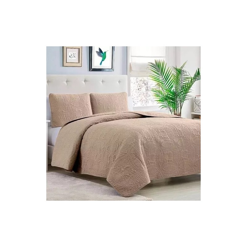 Yamel Hogar Colcha King Size Ligera Imperial Hipoalergénica, Elegante