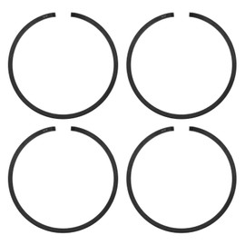 M METERXITY 4-Pack Piston Ring Set 36.5mm x 1.5mm Standard Piston Ring Piston Rings Electric Saw Replaces for Chainsaw Replacement Parts [Black]